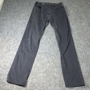 Lee Extreme Motion MVP Jeans Mens 30X32 Straight Fit Tapered Leg Gray Stretch